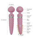 Pillow Talk Sultry Wand Massager Pink - Rapture Works