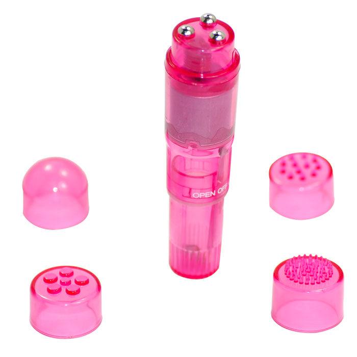 Pink Powerful Pocket Mini Vibrator - Rapture Works