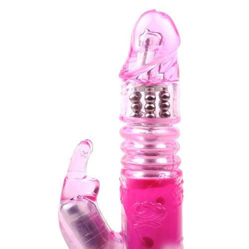 Pink Rabbit Vibrator With Thrusting Motion - Rapture Works