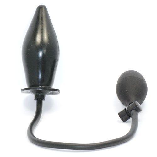 Pump N Play Black Inflatable Butt Plug - Rapture Works