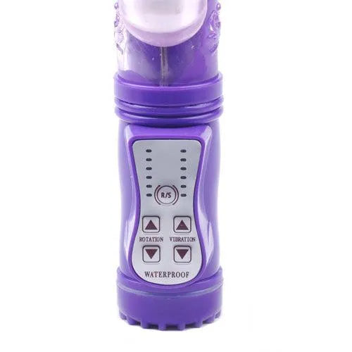 Rabbit Vibrator With Thrusting Motion Purple - Rapture Works