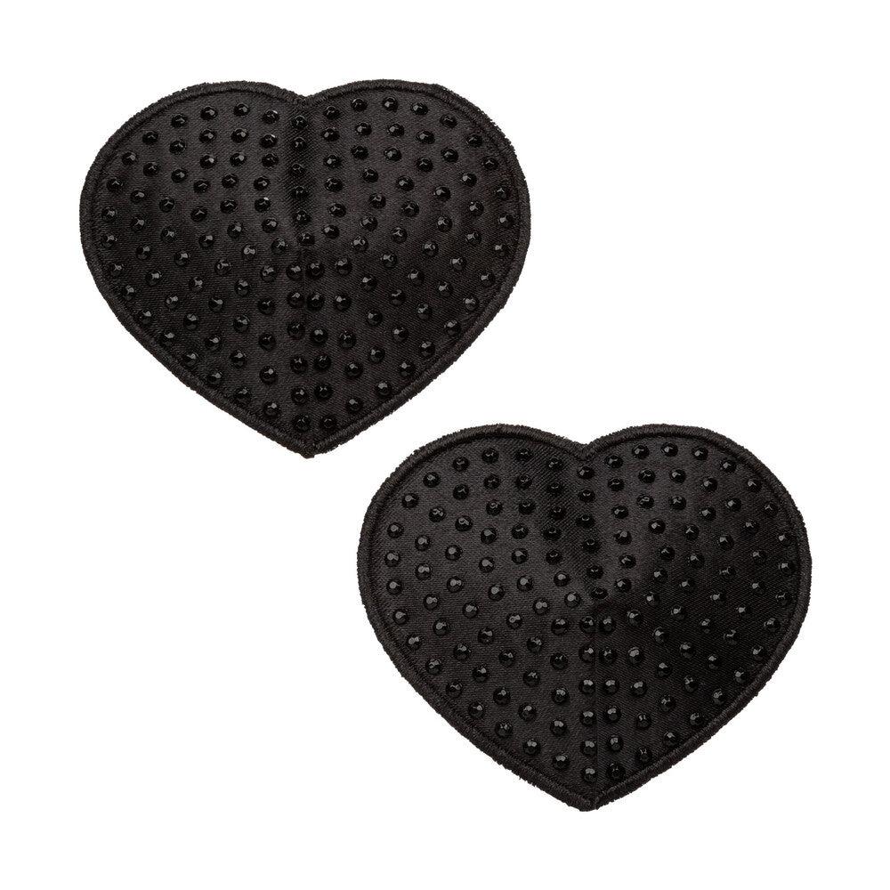 Radiance Black Heart Pasties - Rapture Works