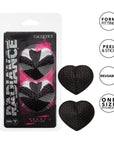 Radiance Black Heart Pasties - Rapture Works