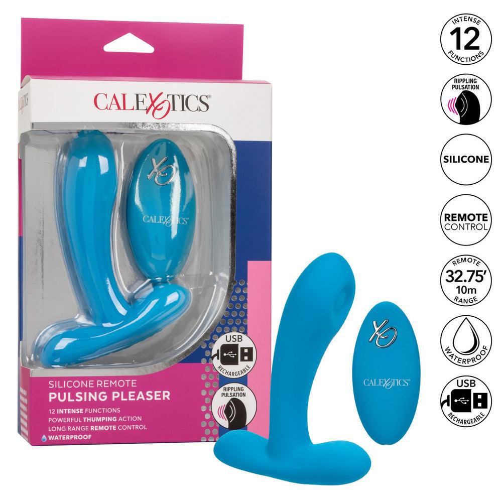 Remote Controlled Pulsing Pleaser Vibrator - Rapture Works