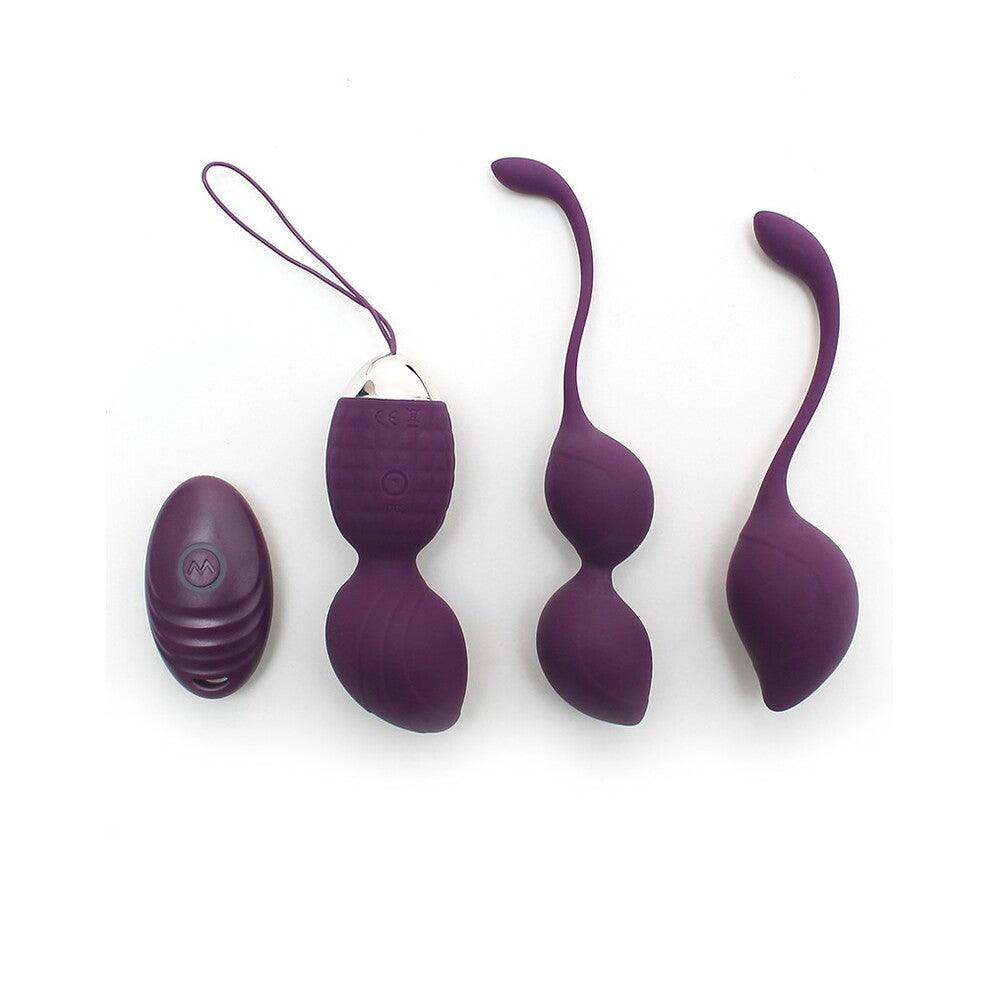 Rimini Vibrating Kegel Ball Set With Remote Control - Rapture Works