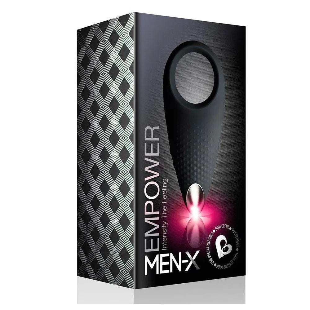 Rocks Off Empower MenX Cockring Black - Rapture Works