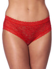 Romantic Red Open Back Briefs - Rapture Works