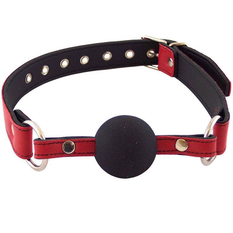 Rouge Garments Ball Gag Red - Rapture Works