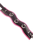 Rouge Garments Black And Pink Padded Posture Collar - Rapture Works