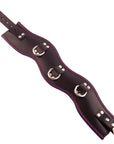 Rouge Garments Black And Purple Padded Posture Collar - Rapture Works