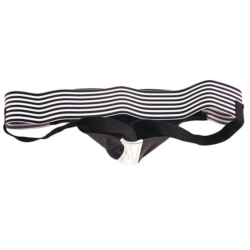 Rouge Garments Jock Black And White - Rapture Works