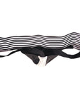 Rouge Garments Jock Black And White - Rapture Works