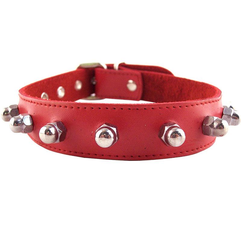 Rouge Garments Red Nut Collar - Rapture Works
