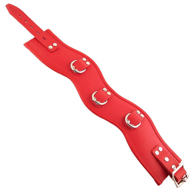 Rouge Garments Red Padded Posture Collar - Rapture Works