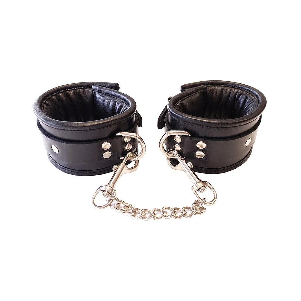 Rouge Garments Wrist Cuffs Padded Black - Rapture Works