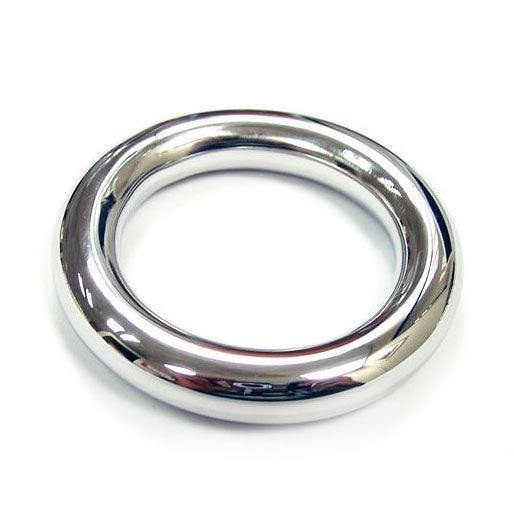 Rouge Stainless Steel Round Cock Ring 40mm - Rapture Works