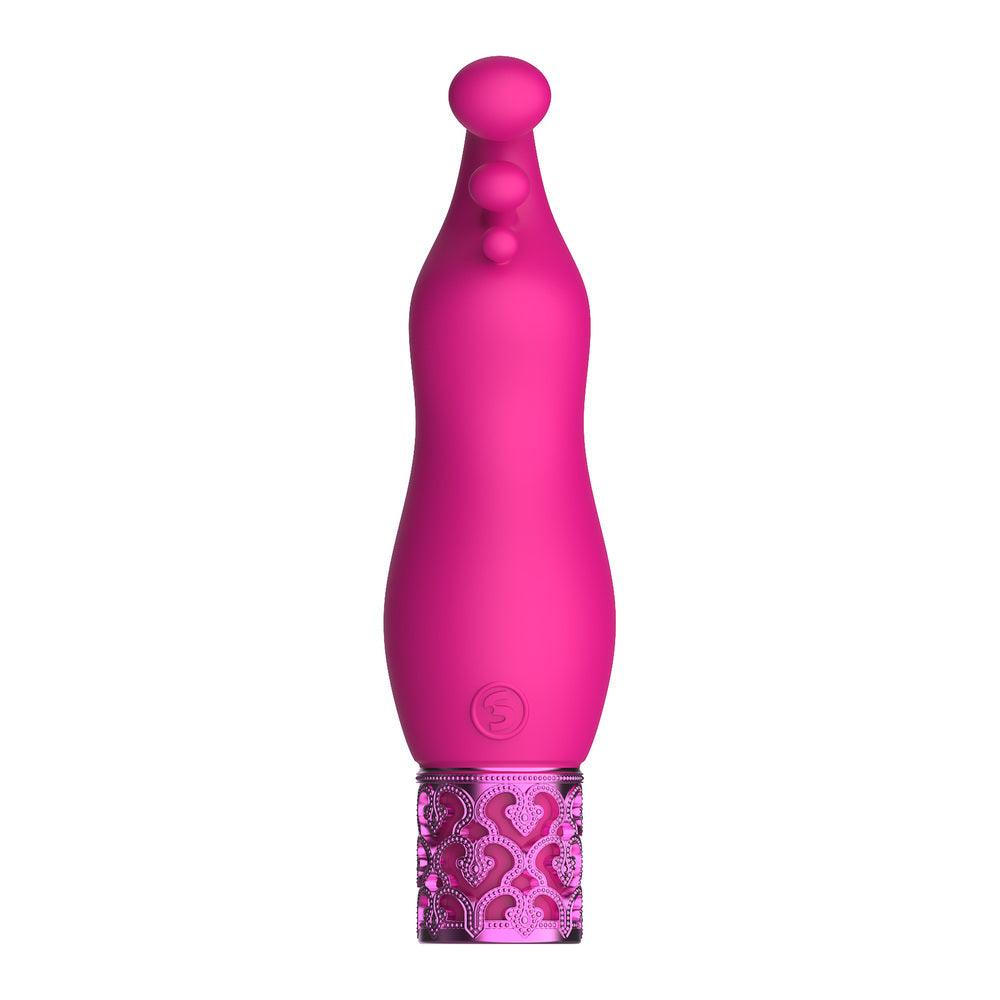 Royal Gems Exquisite Rechargeable Silicone Bullet Pink - Rapture Works