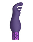 Royal Gems Exquisite Rechargeable Silicone Bullet Purple - Rapture Works