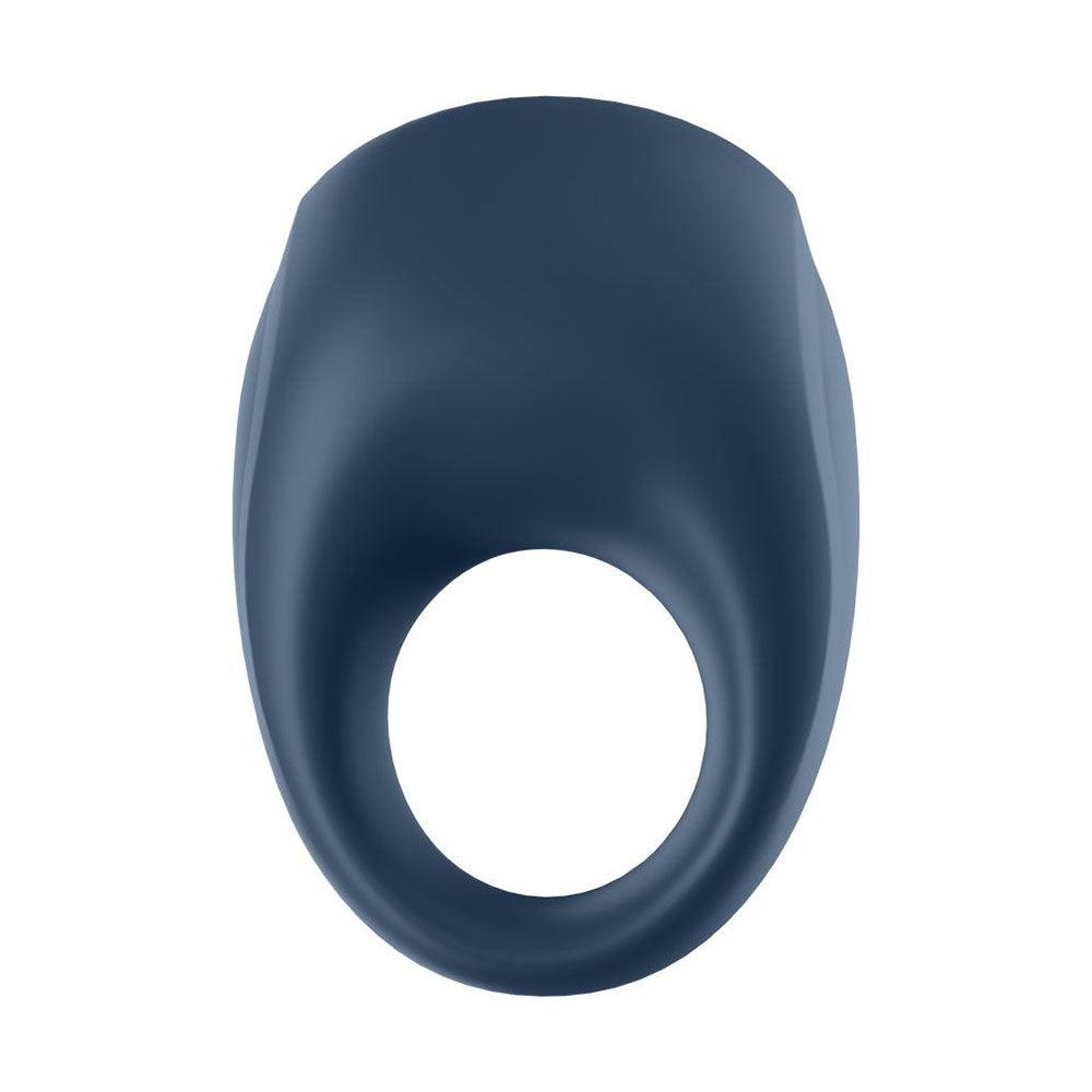 Satisfyer App Enabled Strong One Cock Ring Blue - Rapture Works