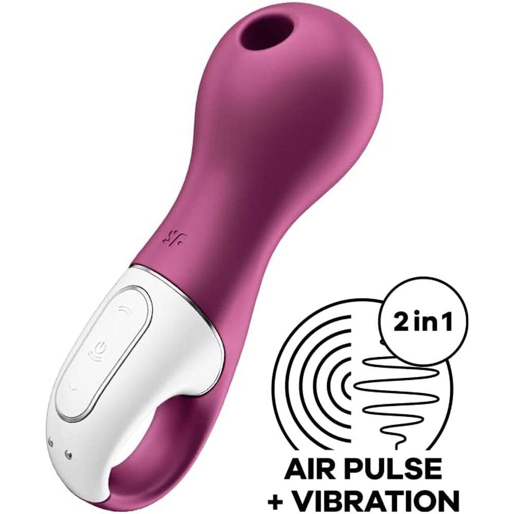 Satisfyer Lucky Libra Air Pulse Stim and Vibe - Rapture Works