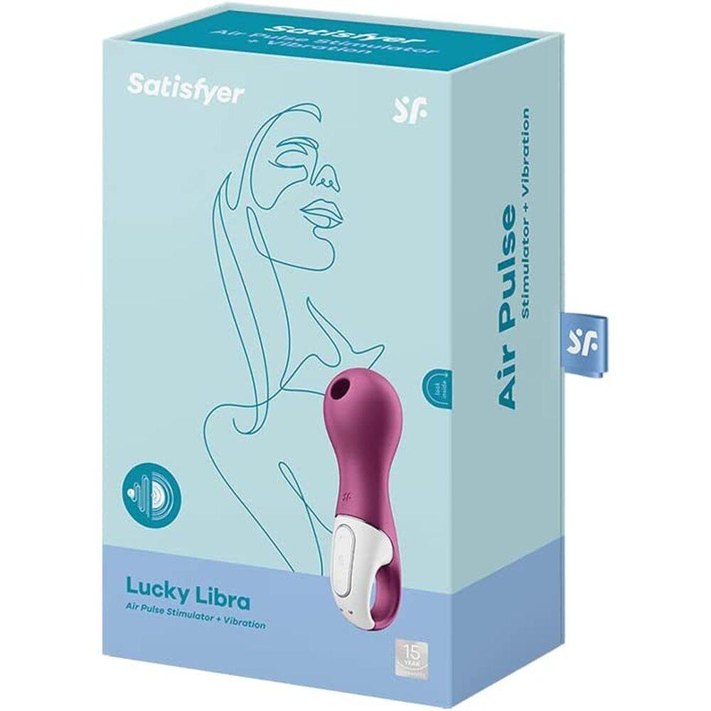 Satisfyer Lucky Libra Air Pulse Stim and Vibe - Rapture Works