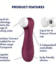 Satisfyer Pro 2 Generation 3 with Air Tech and App - Rapture Works