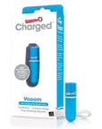 Screaming O Charged Vooom Rechargeable Bullet Blue - Rapture Works