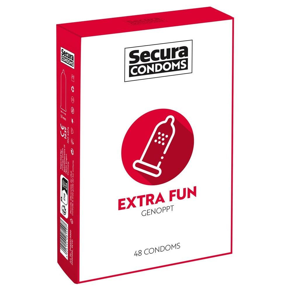 Secura Condoms 48 Pack Extra Fun - Rapture Works