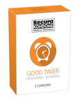 Secura Kondome Good Timer Delay x3 Condoms - Rapture Works