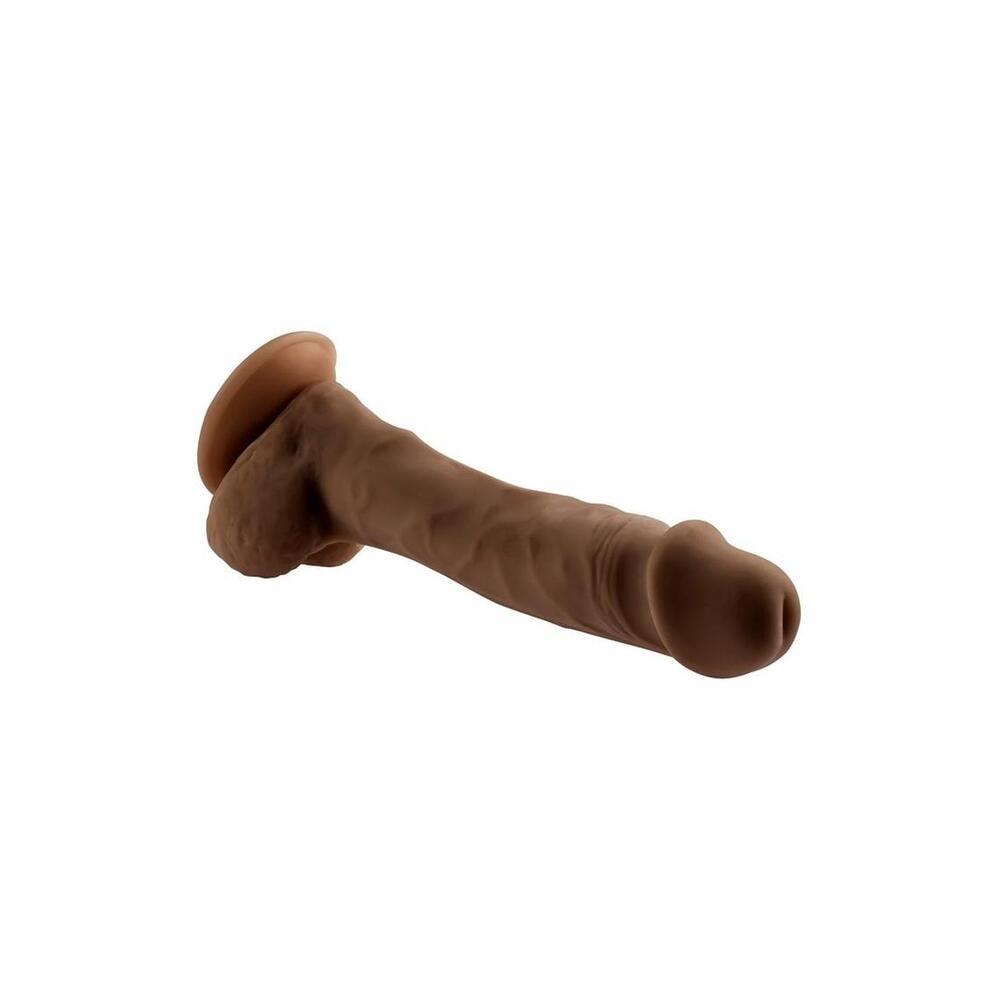 Selopa 6.5 Inch Natural Feel Dildo Flesh Brown - Rapture Works