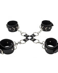 Shots Ouch Leather Hand And Leg Cuffs - Rapture Works