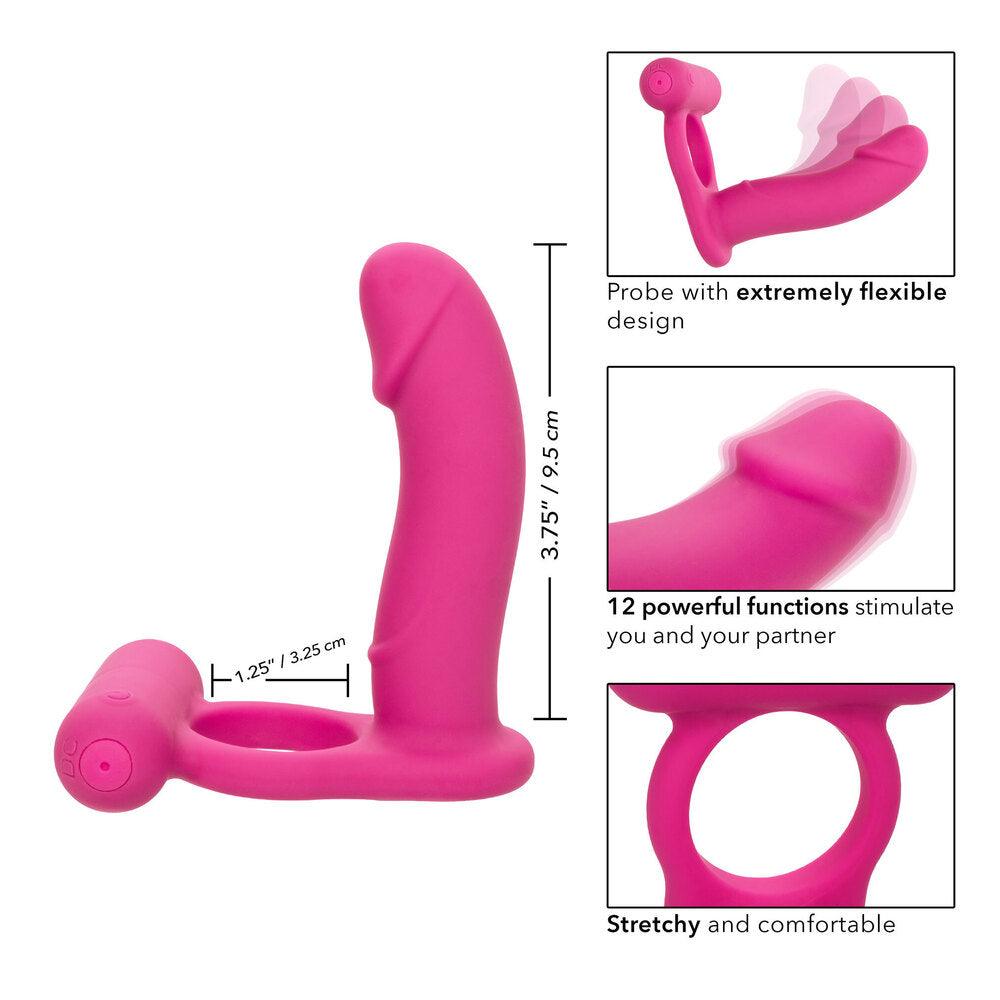 Silicone Rechargeable Double Diver Stimulator - Rapture Works