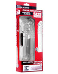 Size Matters Clear Vibrating Penis Sleeve - Rapture Works