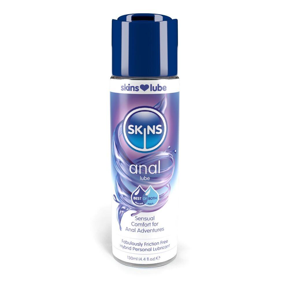 Skins Anal Hybrid Silicone And Waterbased Lubricant 130ml - Rapture Works