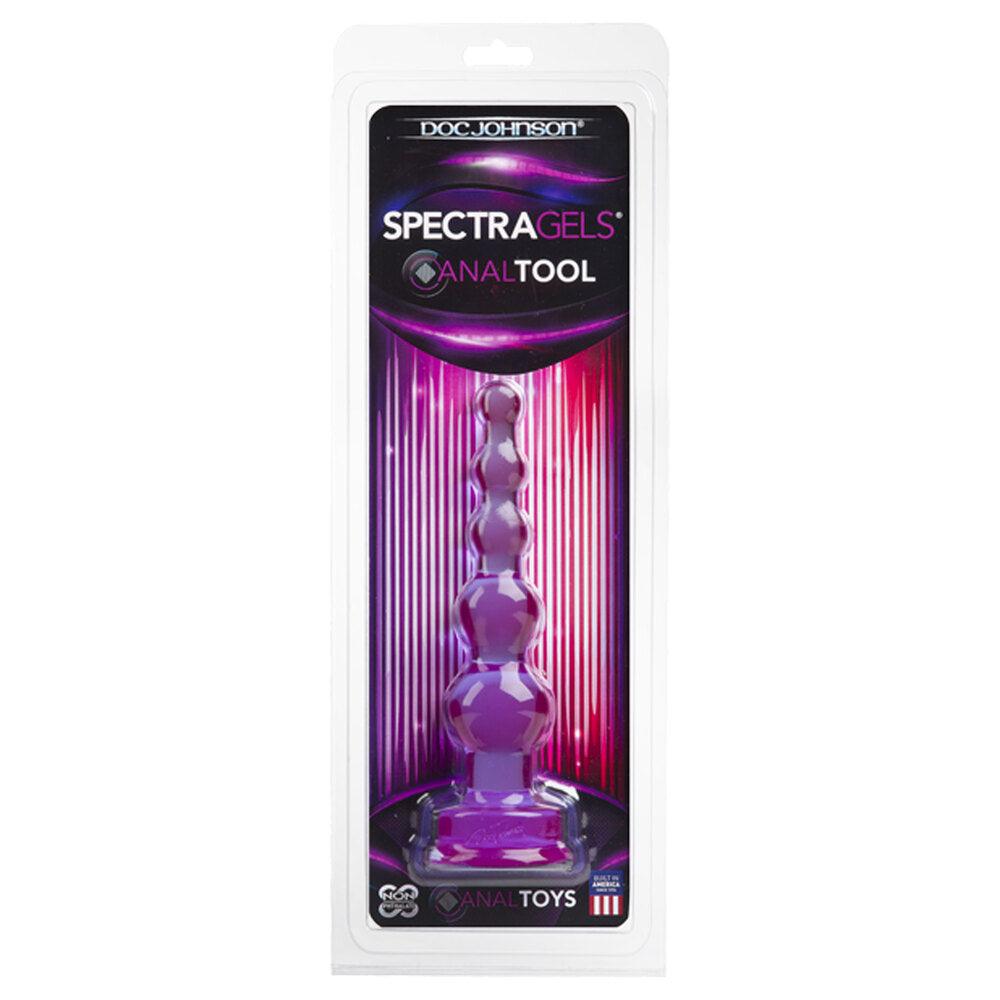 Spectragels Anal Probe Tool Purple - Rapture Works