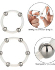 Steel Beaded Silicone Ring Set - Rapture Works