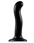 Strap On Me Prostate and G Spot Curved Dildo X Large Black - Rapture Works
