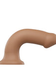 Strap On Me Silicone Dual Density Bendable Dildo Small Caramel - Rapture Works