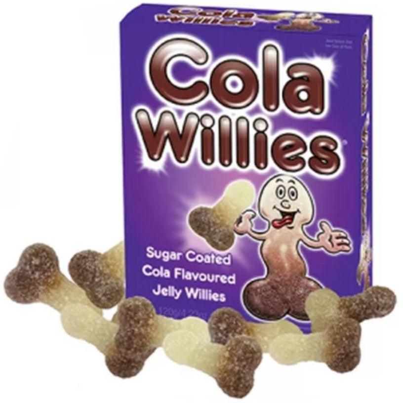 Sugar Coated Cola Flavoured Jelly Willies - Rapture Works