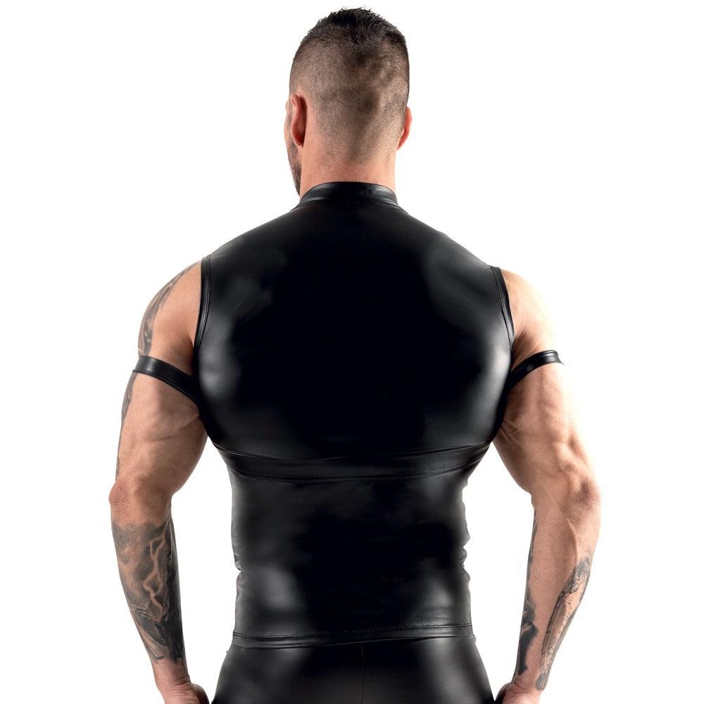 Svenjoyment Sleeveless Top With Chest Harness And Arm Loops - Rapture Works