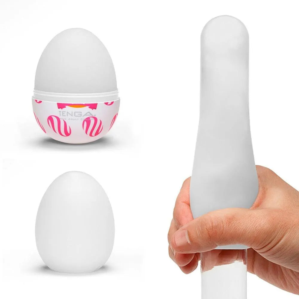 Tenga Curl Egg Masturbator - Rapture Works