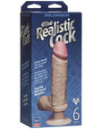 The Realistic Cock 6 Inch Vibrating Dildo Flesh Pink - Rapture Works