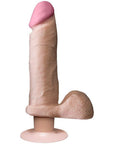 The Realistic Cock 8 Inch Vibrating Dildo Flesh Pink - Rapture Works