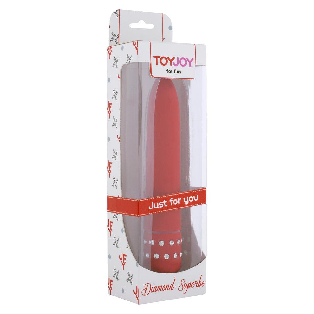 ToyJoy Diamond Red Superbe Mini Vibrator - Rapture Works