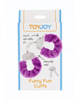 ToyJoy Furry Fun Wrist Cuffs Purple - Rapture Works