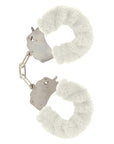 ToyJoy Furry Fun Wrist Cuffs White - Rapture Works