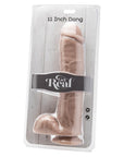 ToyJoy Get Real 11 Inch Dong With Balls Flesh Pink - Rapture Works