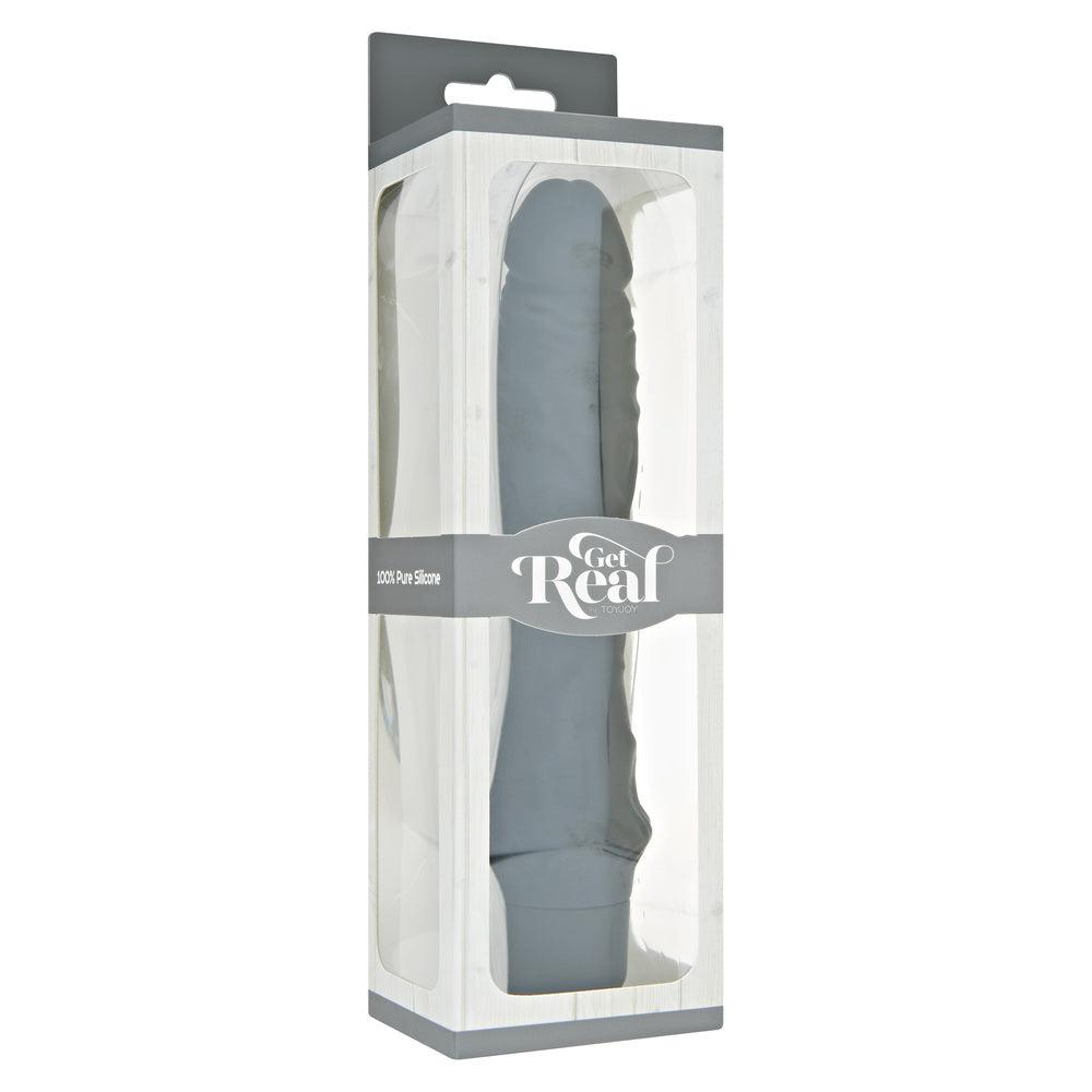 ToyJoy Get Real Classic Silicone Vibrator Black - Rapture Works