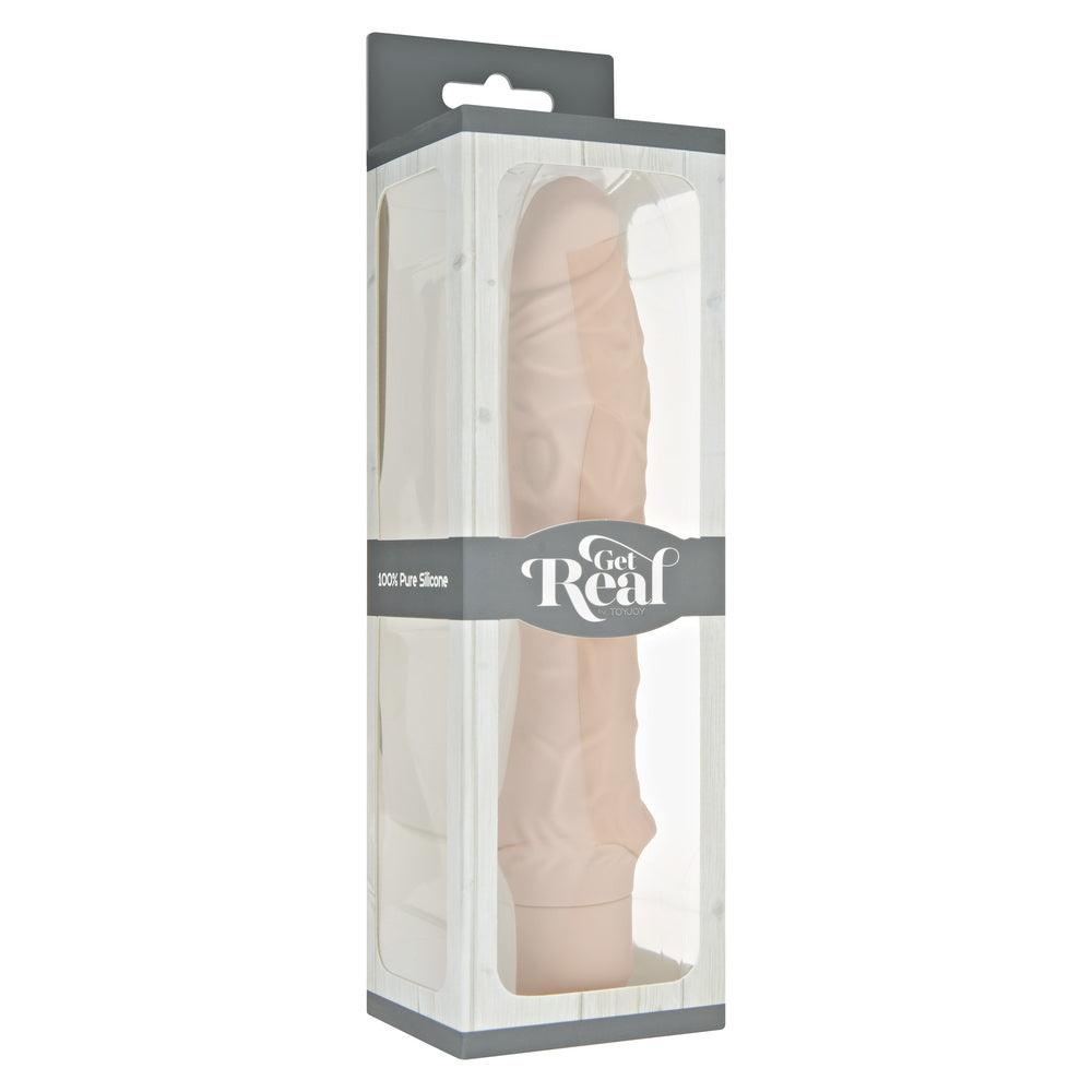 ToyJoy Get Real Classic Silicone Vibrator Flesh Pink - Rapture Works