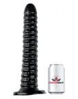 Trident Ridged Dildo Large - Rapture Works